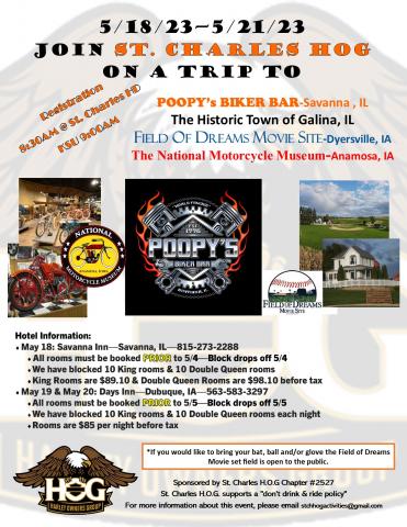 Poopys Field of Dreams, Galena | St. Charles Missouri Chapter #2527 ...